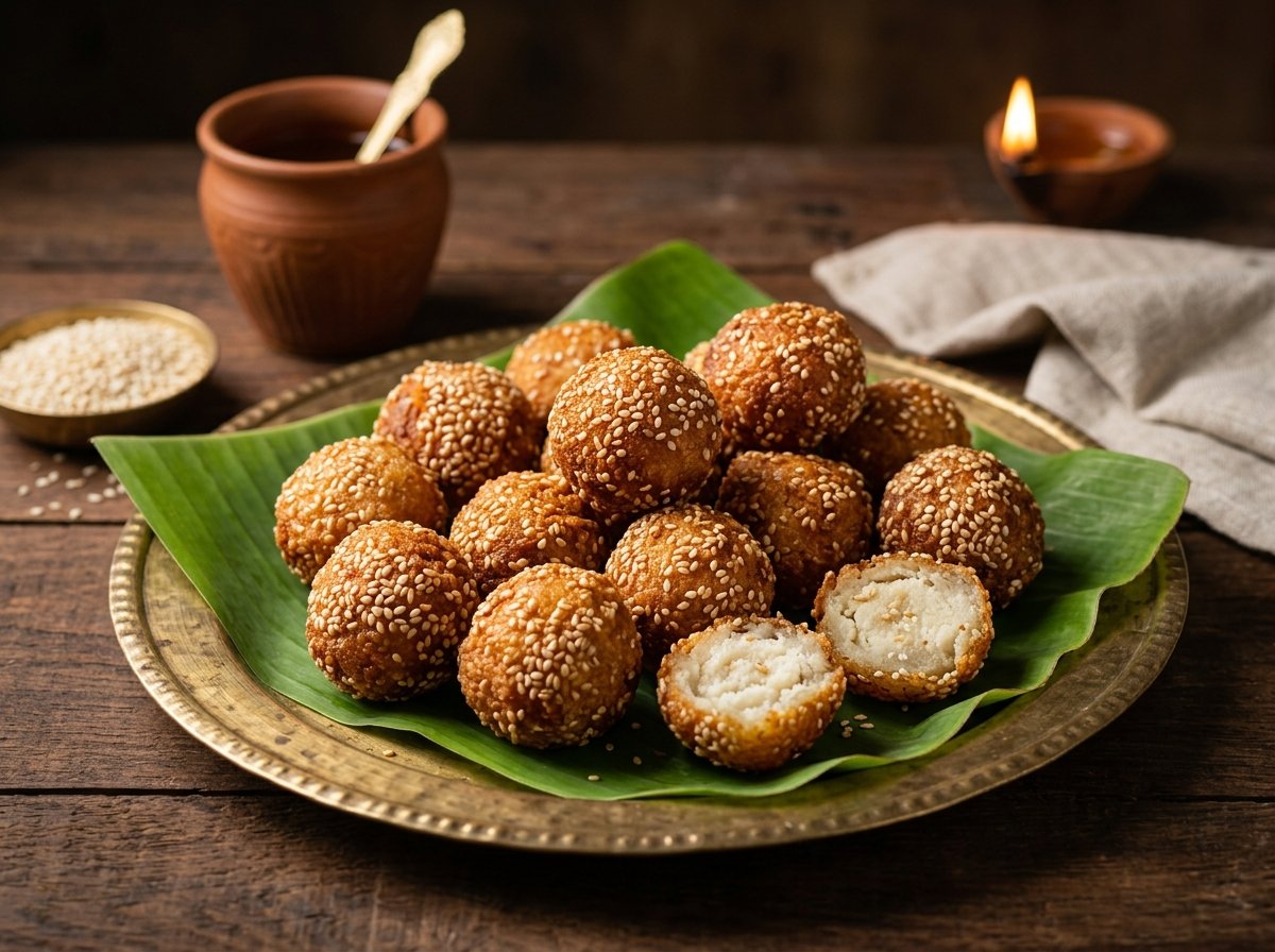 Traditional Sesame Anarsa